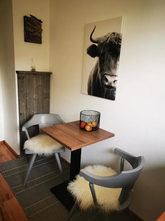 Ludwigslust - Ferienappartement Mit Bergblick 슈방가우 0*,
