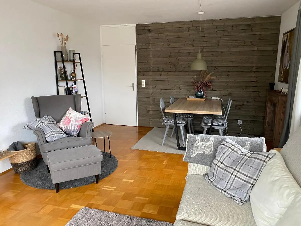 아파트 Ludwigslust - Ferienappartement Mit Bergblick 슈방가우 독일