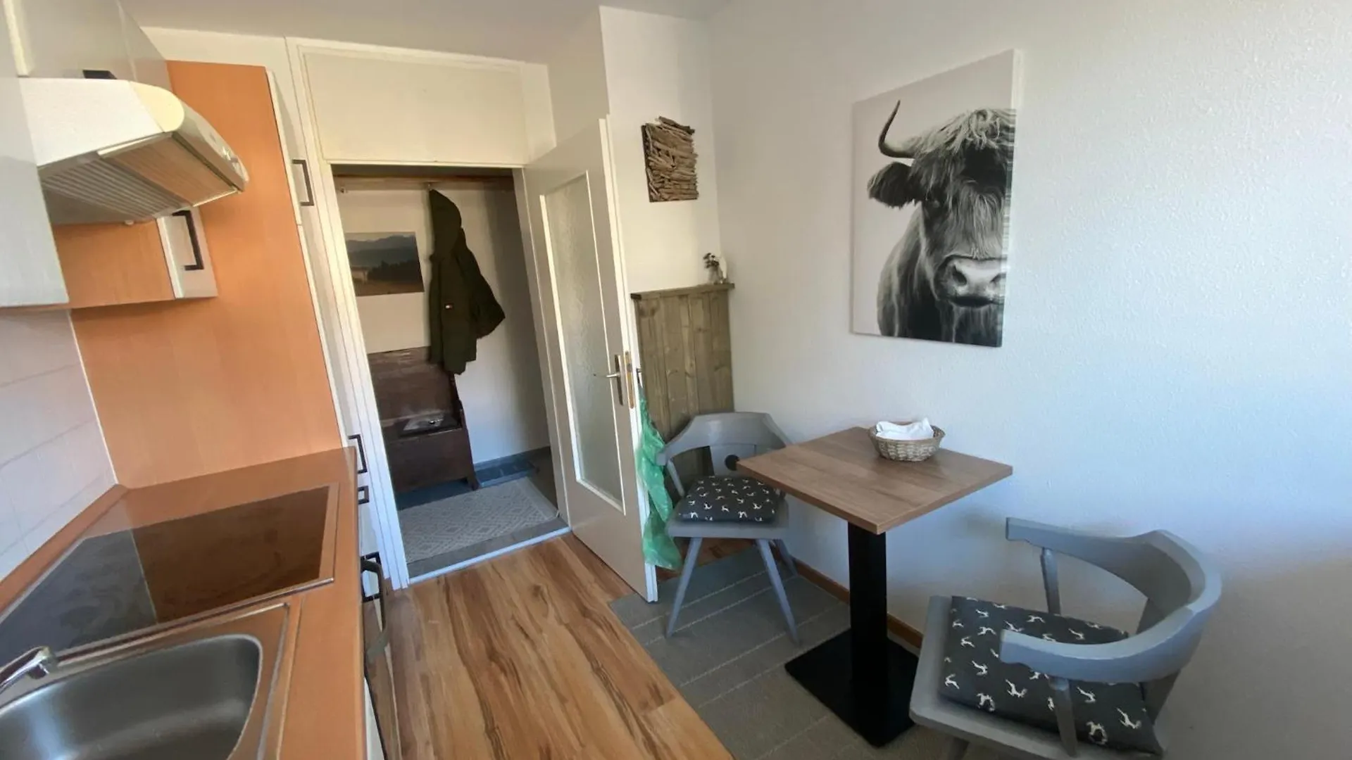 아파트 Ludwigslust - Ferienappartement Mit Bergblick 슈방가우